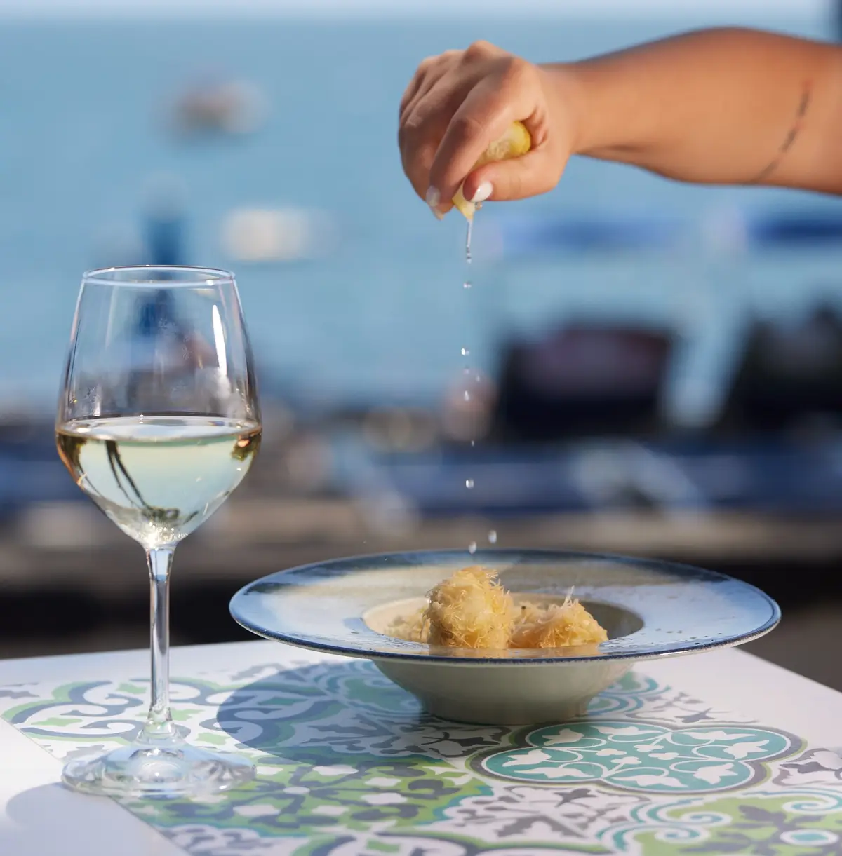 Vista panoramica del ristorante Marinadalbori