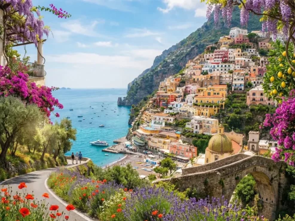 Costiera Amalfitana in Primavera: Guida Pratica Mese per Mese