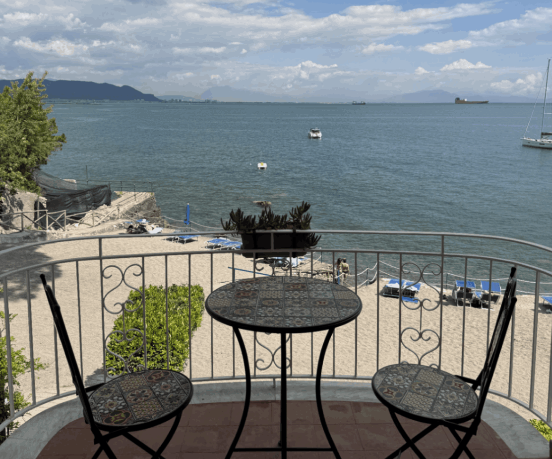 Terrazza panoramica di una delle nostre case